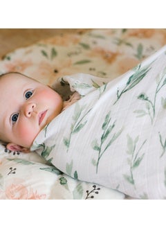 Crane BABY لفافات قماط باركر الفردية - أوراق الشجر  - Image 5
