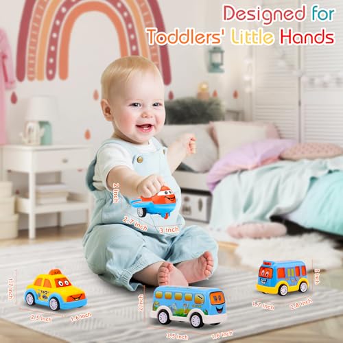 Nicmore Carrier Truck Toddler Toys Car Transport Toy for 1 2 3 4 Year Old Boys Girls 18 Month 5in1 Kid Playset Gifts for Preschool Birthday Christmas - Image 5