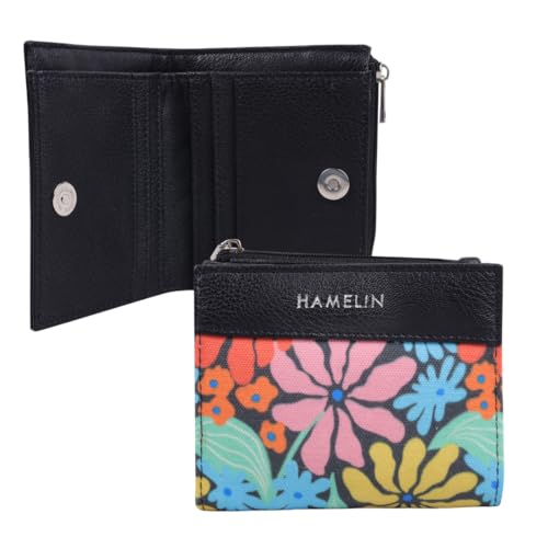 HAMELIN Wallet for Women | Small & Stylish with Card Holder | Small Ladies Wallet for Travel & Daily Use | Daily Ladies Money Purse for Women | Ideal Women's Gift | Vibrant Diasies - Image 1