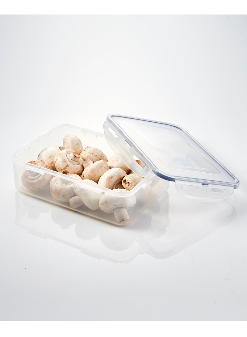 LOCK & LOCK LocknLock Rectangular Food Storage Container 1.6L Airtight Leakproof Lid, BPA-Free, Microwave, Freezer & Dishwasher Safe, Space-Saving Container for Meal Prep & Leftovers - Image 2