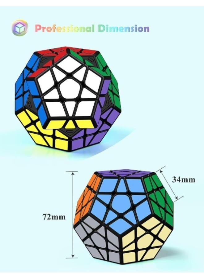 Megaminx Cube Speed Cube Dodecahedron Magic Cube Puzzle Toy - Image 2