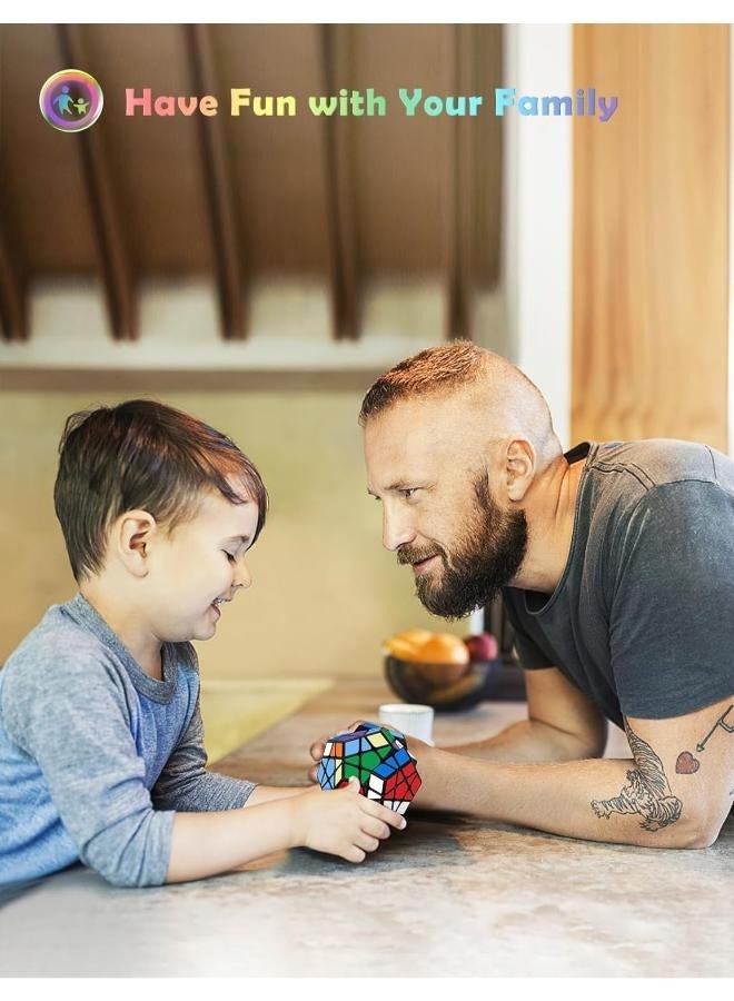 Megaminx Cube Speed Cube Dodecahedron Magic Cube Puzzle Toy - Image 4