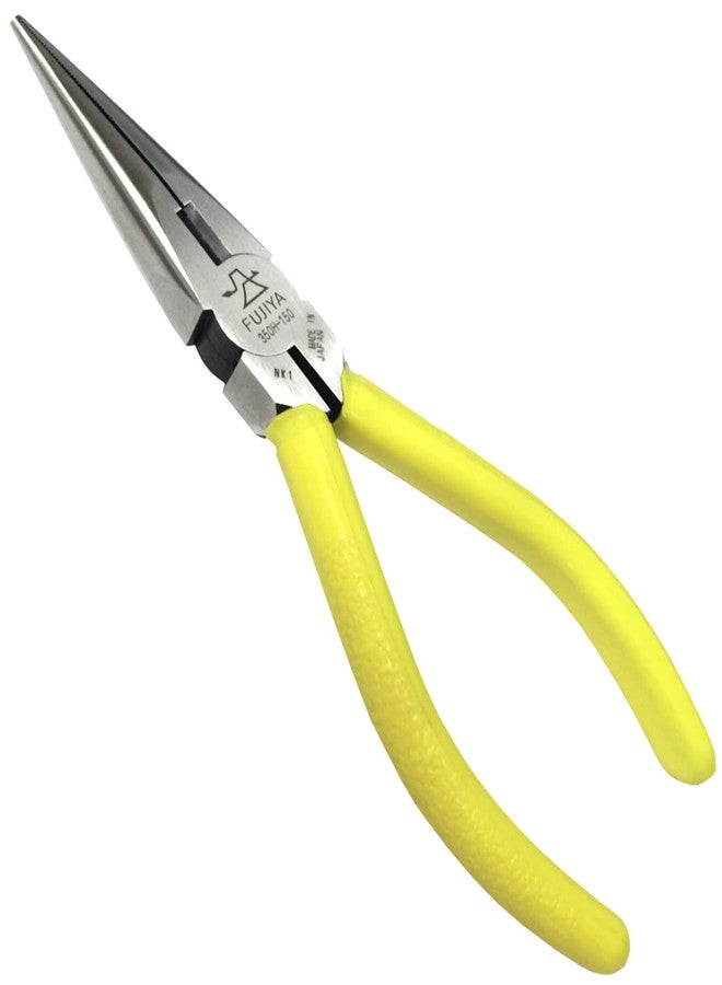 FUJIYA Tools, 350H-150, Stainless Long Nose Pliers, 6 Inch - Image 1