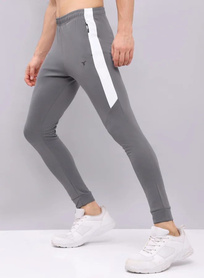 Technosport Technosport Contrast Side Panel Slim Fit Track Pants