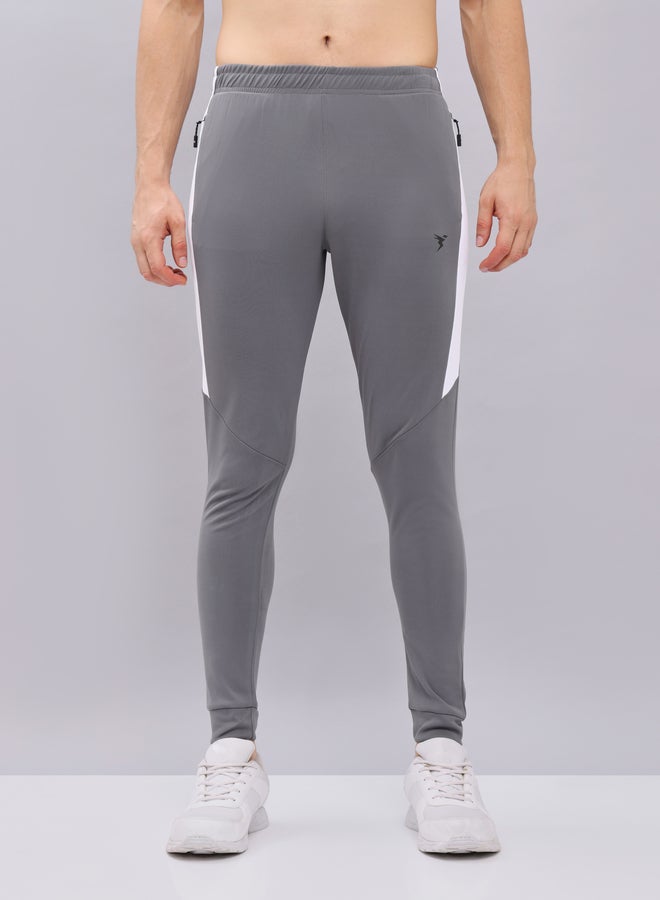 تكنوسبورت بنطلون رياضي سليم فيت تكنوسبورت بلوحة جانبية متباينة - Image 4