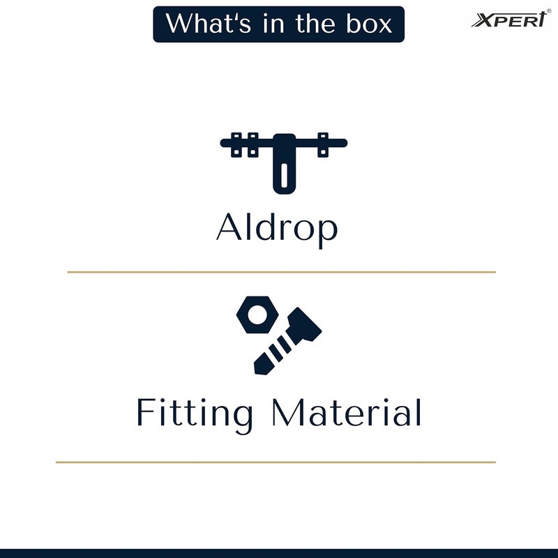 Xpert مقبض قديم بطول 8 بوصات (عبوة من 1) مقبض للباب ومجموعة كادي كوندا - SSAL-615 (ANT) 3+1 (مقبض للباب الرئيسي) - Image 4