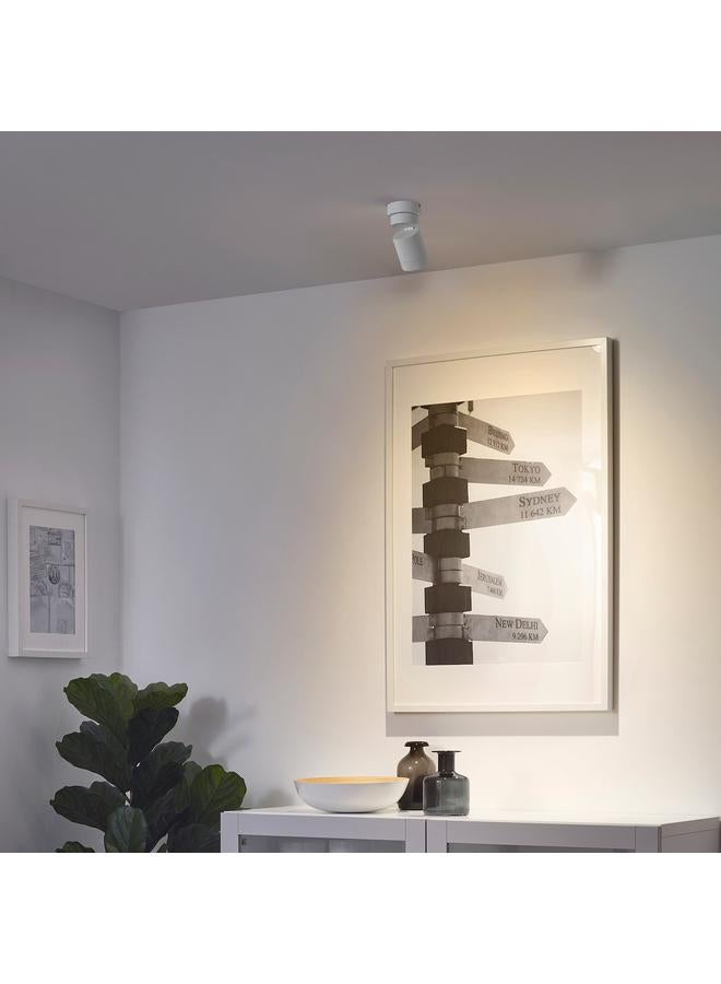 زبون كشاف سقف مع 1 كشاف، أبيض - Image 3