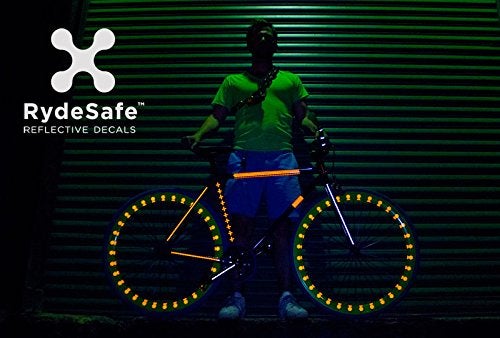 RydeSafe Reflective Decals - Modular Kit - Jumbo (White) - Image 5