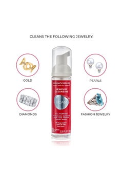 CONNOISSEURS Connoisseurs Jewellery Cleaner Foam  Jewellery Cleaning Solution for Gold Silver Gemstones & Diamonds  Non-Toxic Cleaner for Removing Dirt  - Image 5