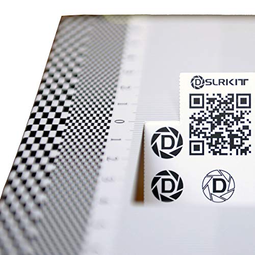 DSLRKIT 28X18cm Lens Focus Calibration Tool Alignment Ruler Folding Card (Pack of 2) - Image 3