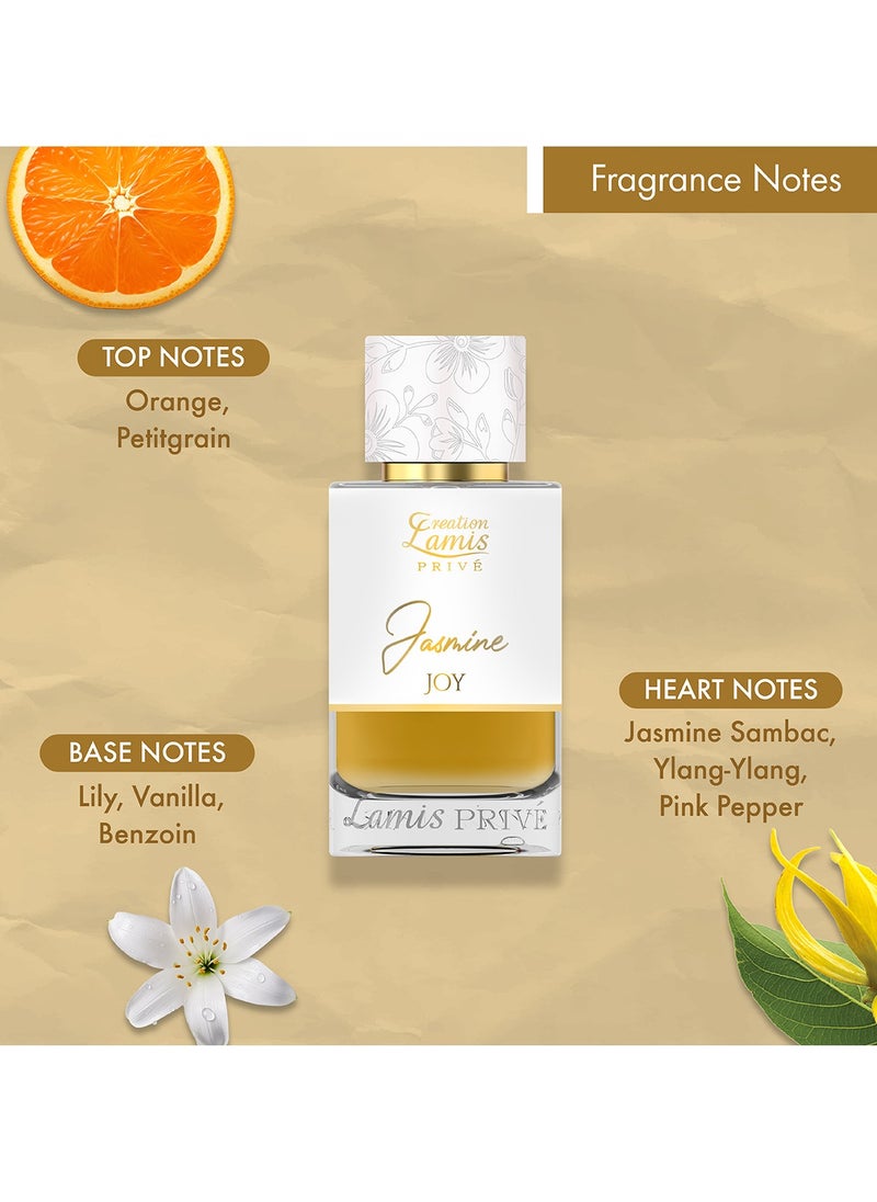 Creation Lamis Privé Jasmine Joy Eau de Parfum Unisex 100ml  - Image 3
