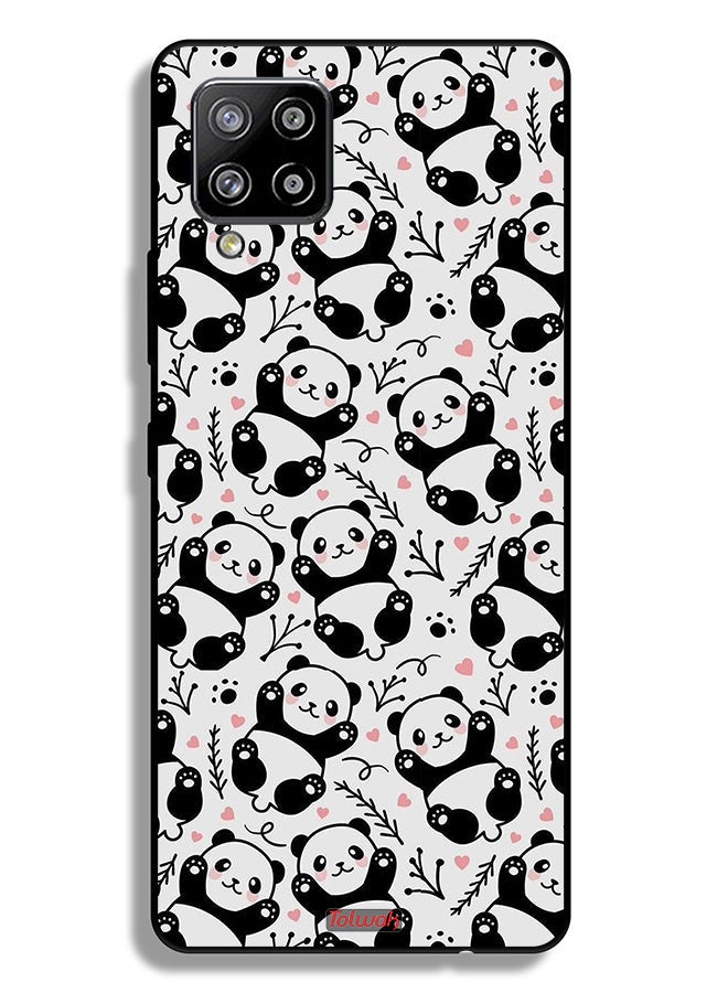 Tolwak Samsung Galaxy A42 5G Protective Case Cover Pattern Of Panda - Image 1