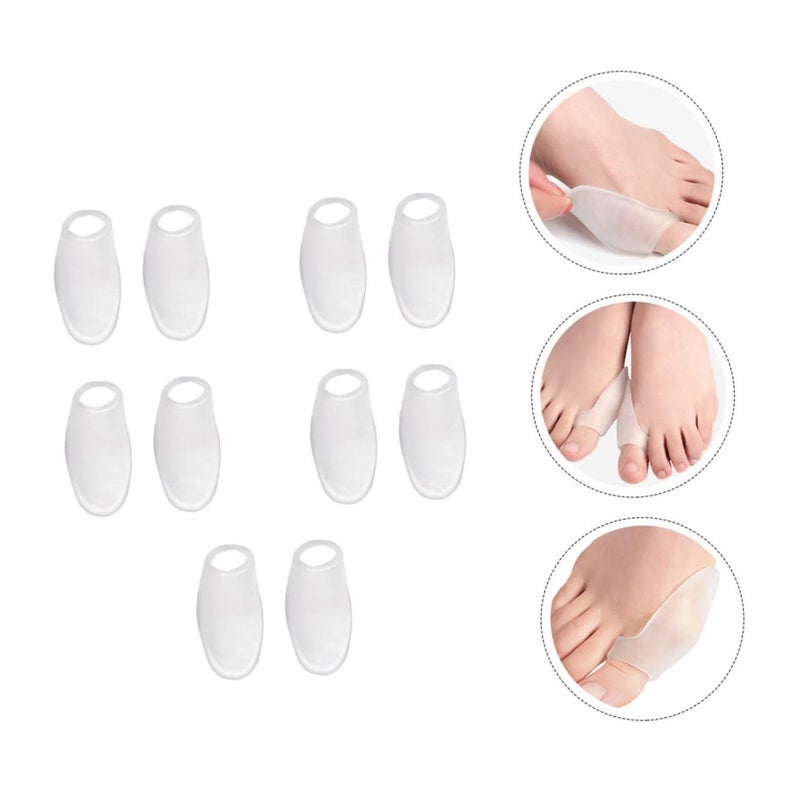 5 Pairs Bunion Relief Toe Protectors For Day And Night Foot Care - Image 4