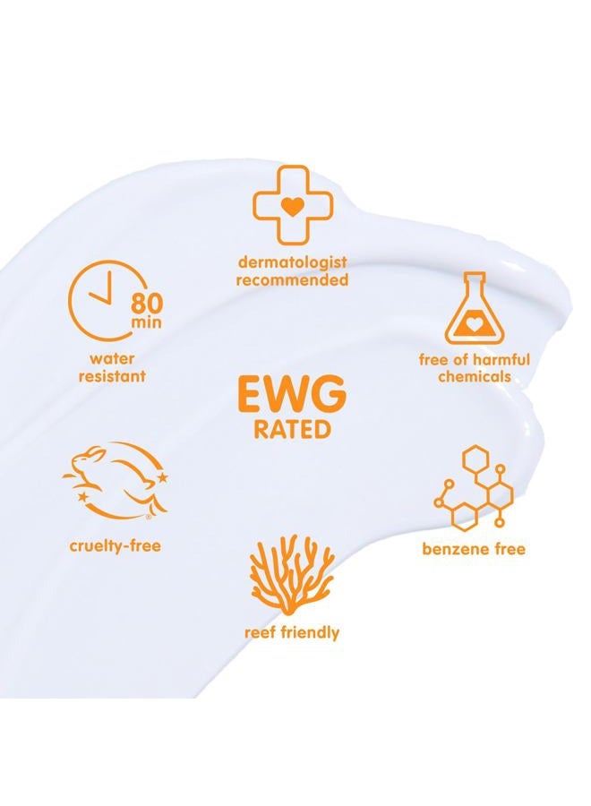 Thinksport SPF 50+ Mineral Sunscreen with Clear Zinc Oxide, 6 Fl Oz – Safe, Natural, Water Resistant, Broad Spectrum UVA/UVB Sun Screen for Sun Protection – Vegan, Reef Safe Sunscreen - Image 4