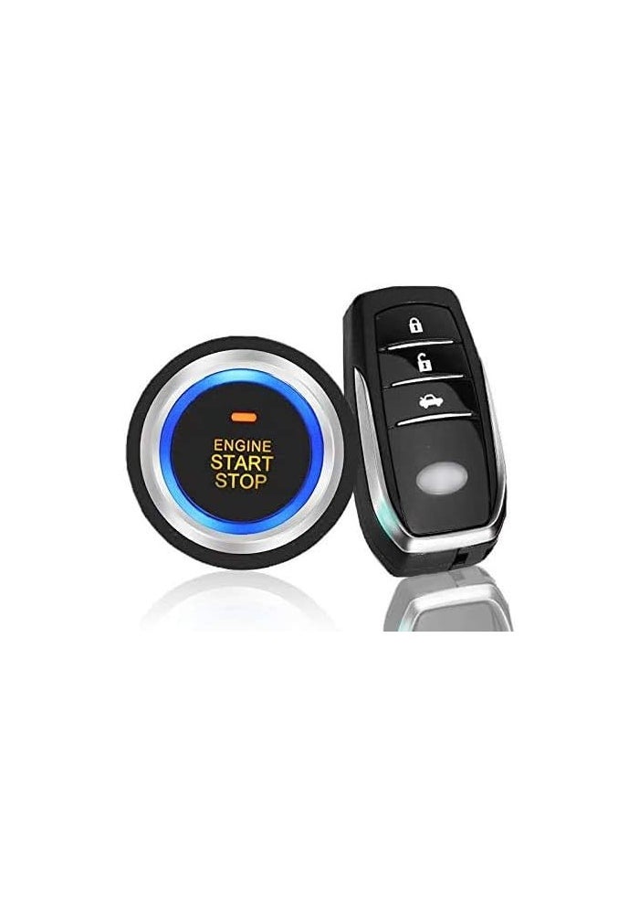 3T6B Passive Keyless Entry System for DC12V Universal Cars with PKE Engine Starter and 2 Smart Keys - Image 2