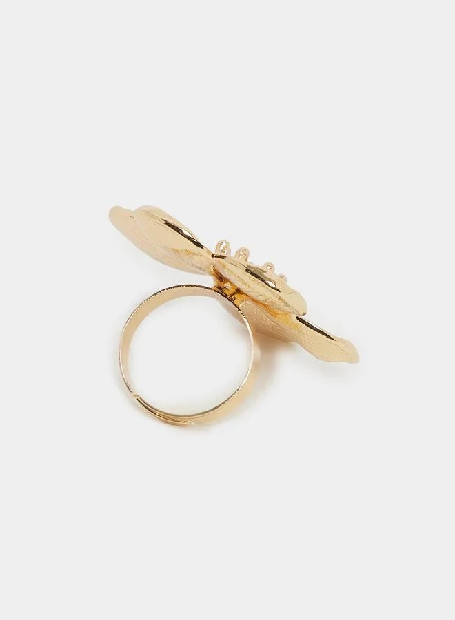 Styli  Styli Flower Accent Ring for Women | Best Price UAE