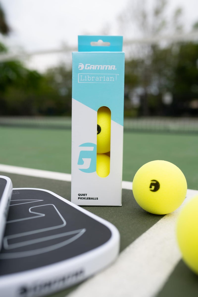 GAMMA Librarian Foam Pickleball Balls, Foam Balls for Pickleball Practice with True Bounce on All Surfaces, Box of 3 - Image 4