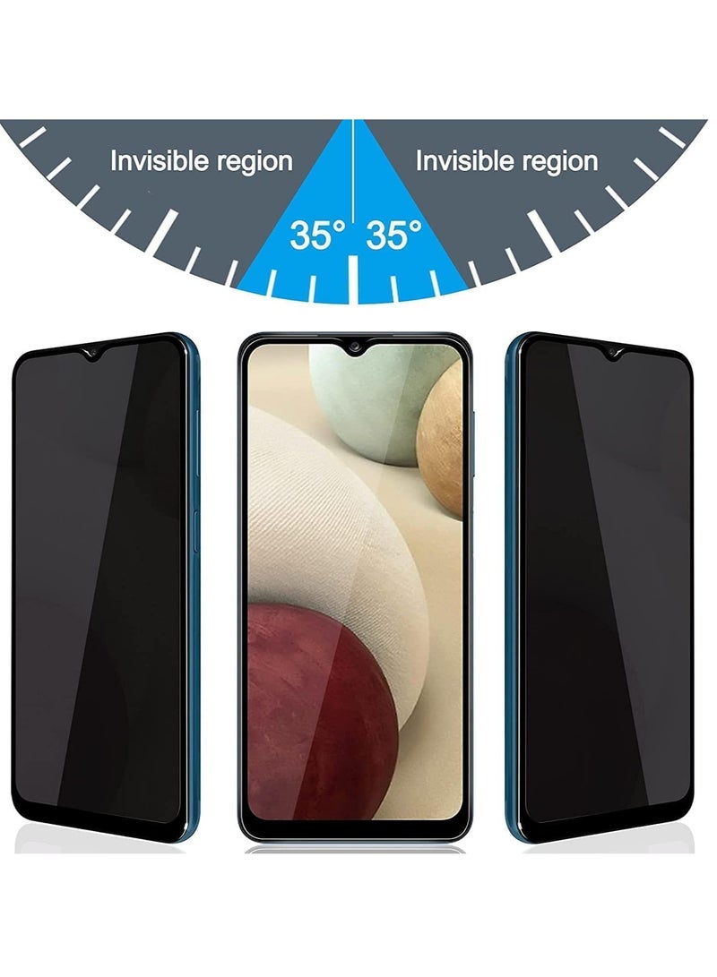 MIGOFAST Samsung Galaxy A07 / A06  Privacy Glass Screen Protector Anti-Spy Tempered Glass Film Scratch Resistant Screen Protector for Galaxy A07 / A06 - Image 3
