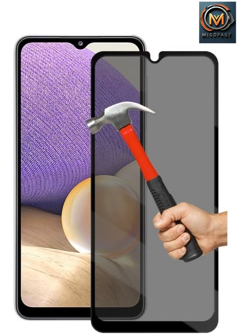 MIGOFAST Samsung Galaxy A07 / A06  Privacy Glass Screen Protector Anti-Spy Tempered Glass Film Scratch Resistant Screen Protector for Galaxy A07 / A06 - Image 1