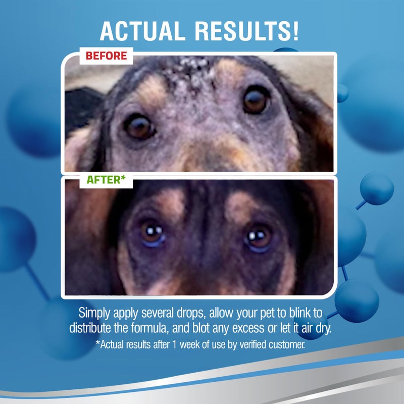 PetSilver Eye Drops for Dogs and Cats - Natural Dog Eye Wash - Relief for Inflammation & Irritation - Pet Eye Cleaner and Tear Stain Remover - Patented Silver Formula - Made in The USA - 4 fl oz - Image 5