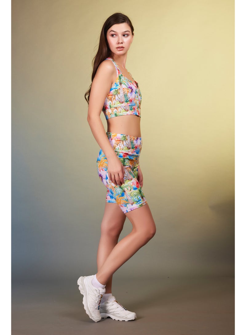 Okapi Sport zipper Vest-Garden of eden - Image 3