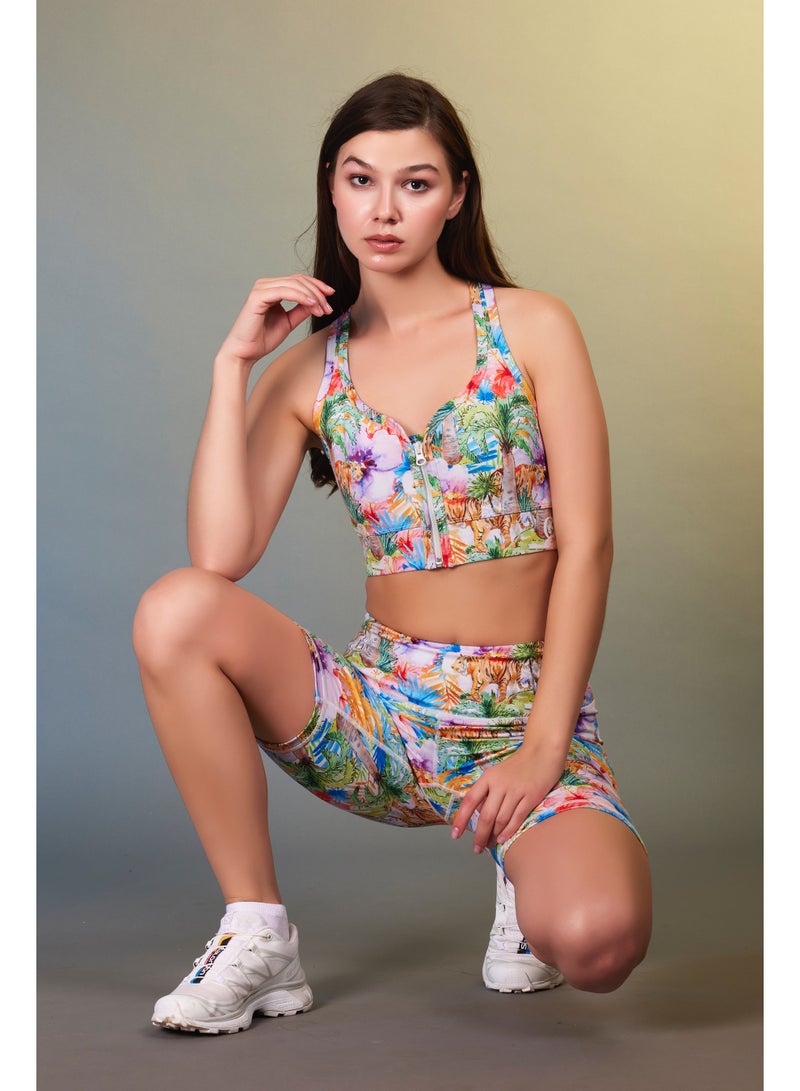 Okapi Sport zipper Vest-Garden of eden - Image 5