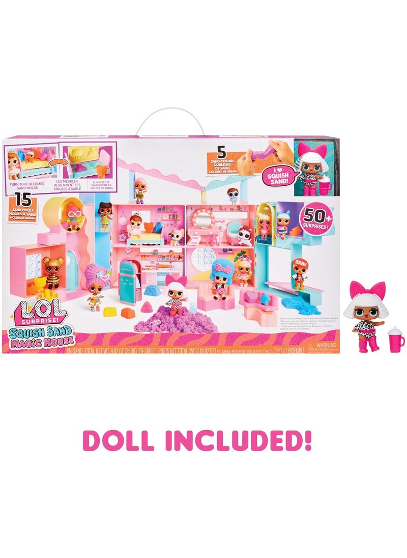 Lol Surpise L.O.L. Surprise Squish Sand Magic House with Tot  - Image 2