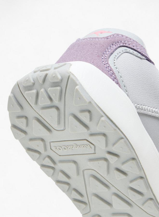 Kangaroos Girls Colourblock Hook & Loop School Walking Shoes - Image 5