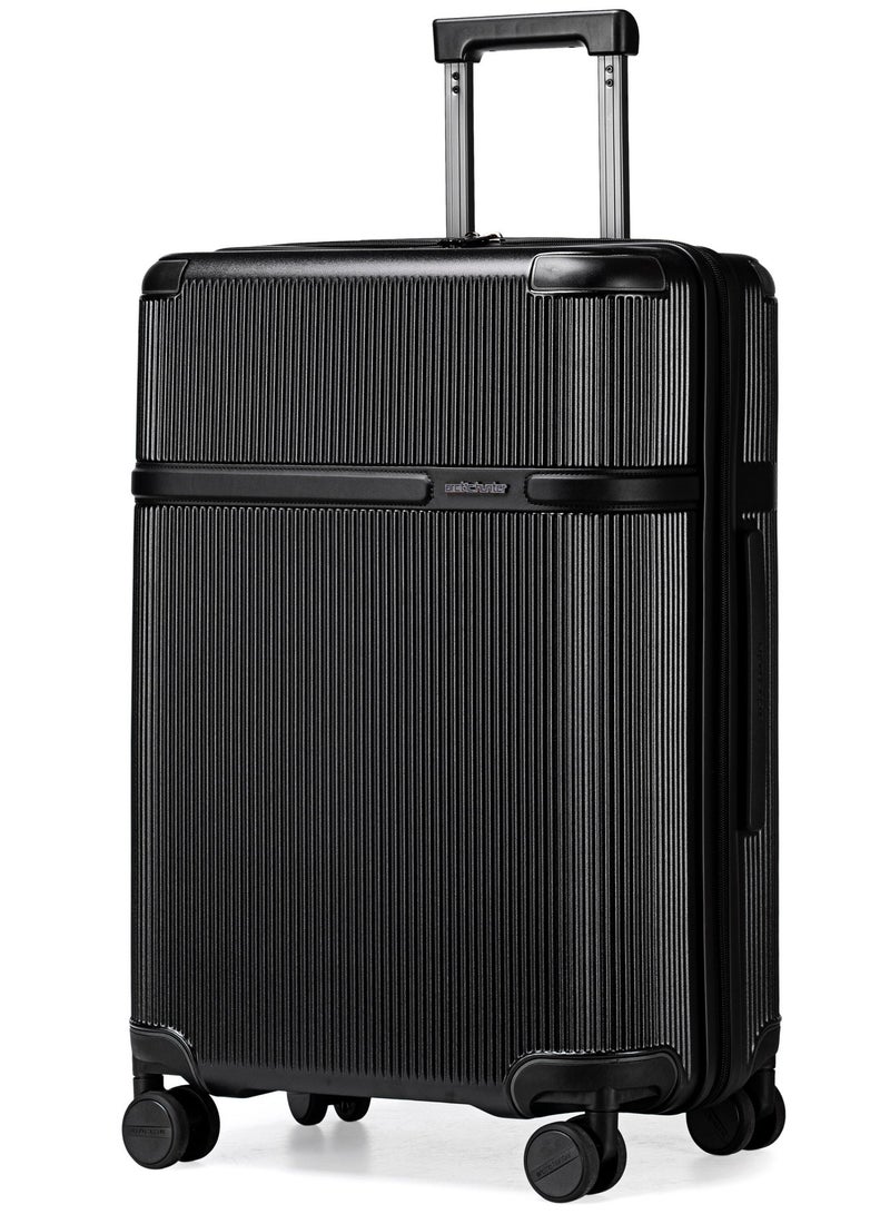 أركتيك هانتر LGX001 انش-28 استمتع بتجربة سفر فاخرة تجمع بين الأناقة والمتانة مع حقيبة آركتيك هانتر LGX001. هذه الحقيبة الصلبة هي الرفيق المثالي لرحلات العمل أو العطلات القصيرة، مصممة لتلبية متطلبات مقصورة الطائرة (الأمتعة المحمولة). - Image 1