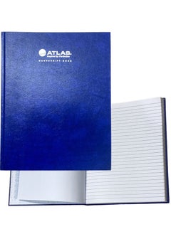 ATLAS 10x8 Inch Size Manuscript Lined Register Book 192 Pages  - Image 1