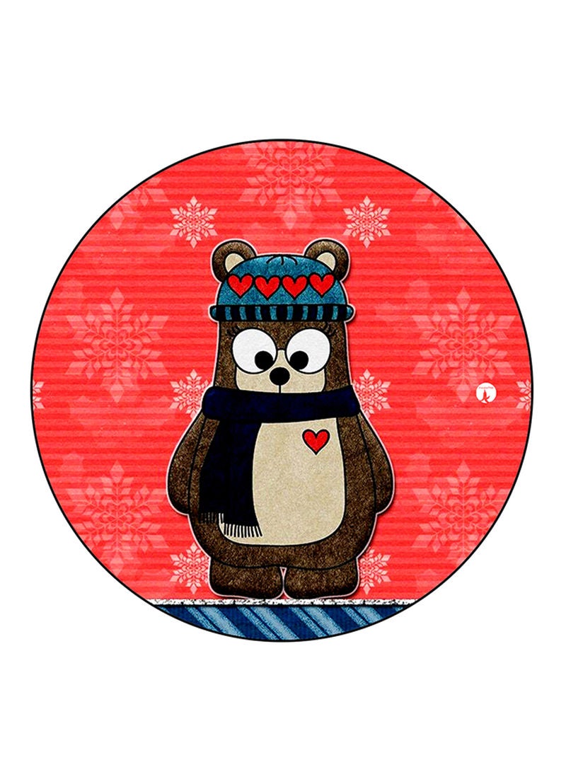 RKN Bear Printed Fridge Magnet Multicolour - Image 1