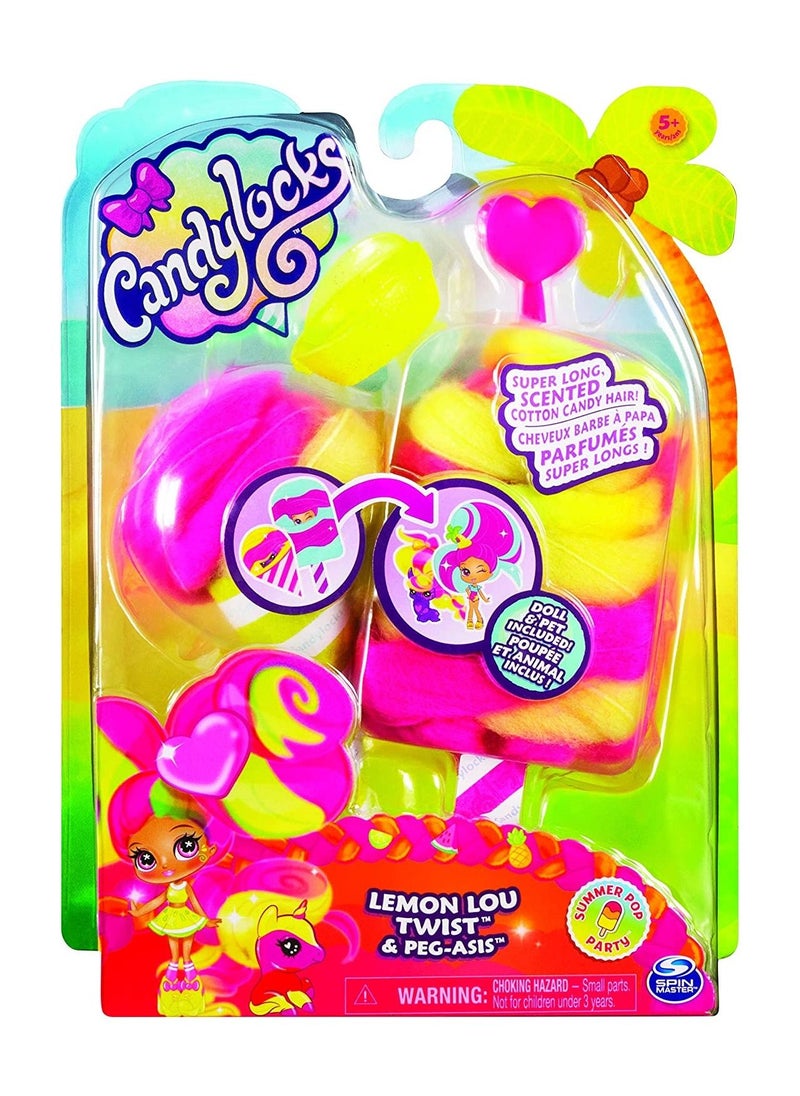 SPIN MASTER - Candylocks 2-Pack Collectible Doll Plush toy and Pet with Accessories (Randomly Picked) - Image 1