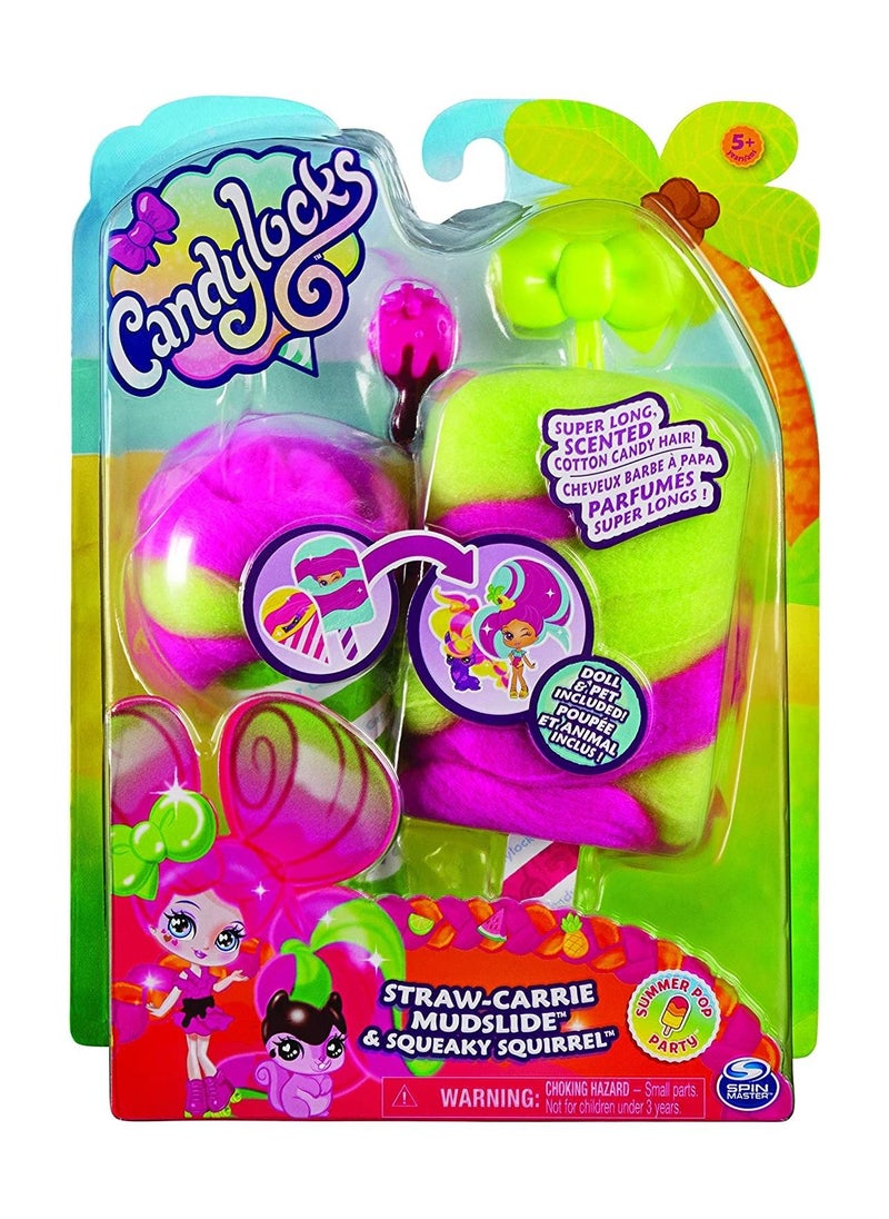 SPIN MASTER - Candylocks 2-Pack Collectible Doll Plush toy and Pet with Accessories (Randomly Picked) - Image 1