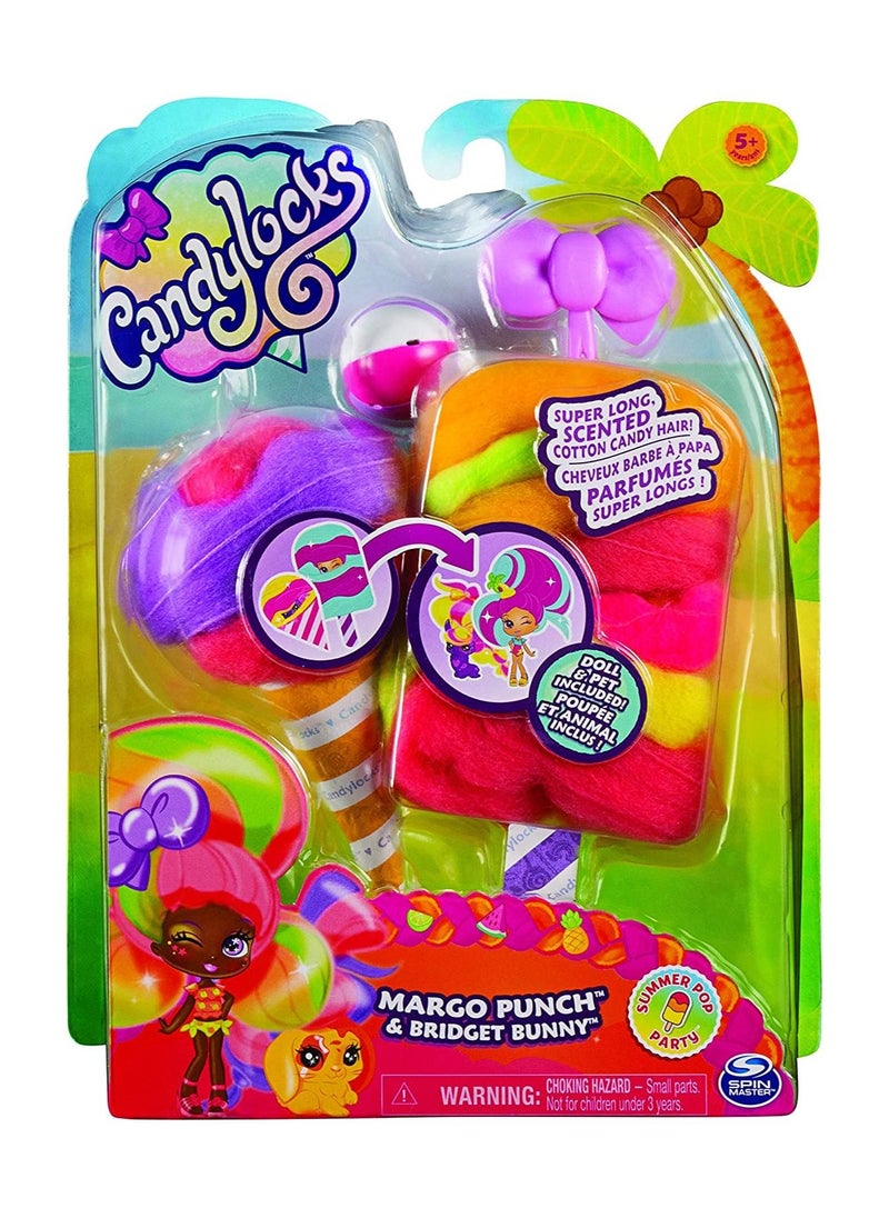 SPIN MASTER - Candylocks 2-Pack Collectible Doll Plush toy and Pet with Accessories (Randomly Picked) - Image 1