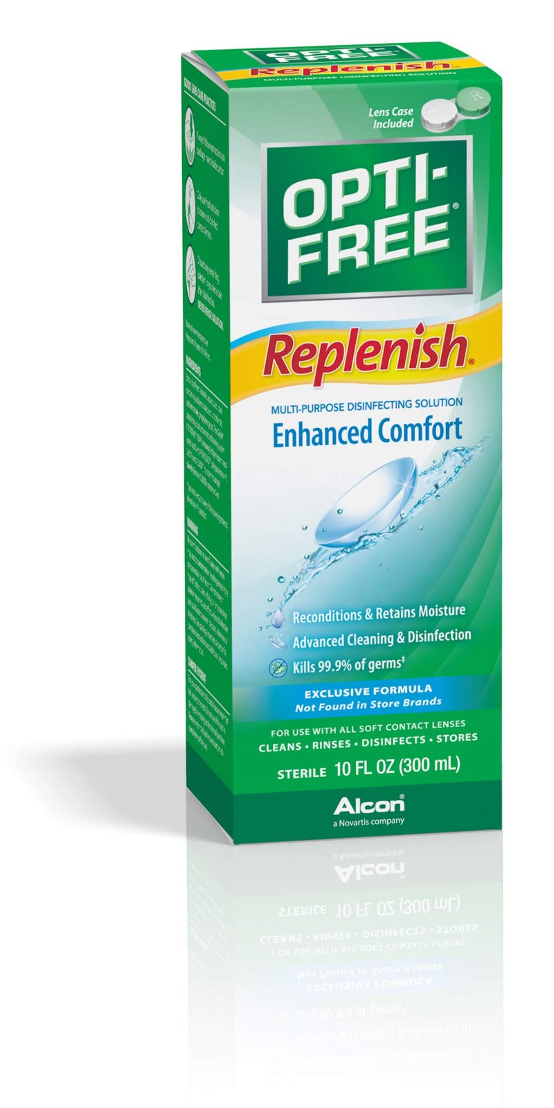 Opti-Free Opti-Free Replenish Multi-Purpose Disinfecting Solution With Lens Case, 10 Fl Oz  - Image 1