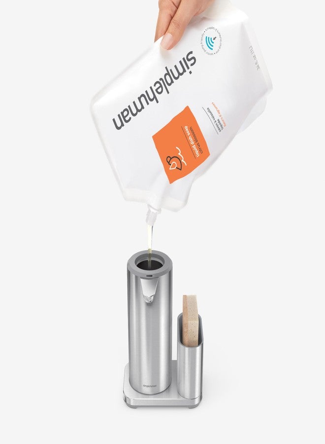 simplehuman كيس إعادة تعبئة صابون الأطباق من سيمبل هيومن برائحة زهر الحمضيات، 34 أونصة سائلة. - Image 3