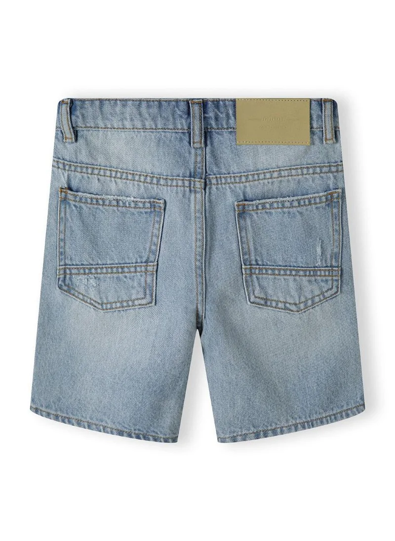 MINOTI Kids' Distressed Denim Shorts