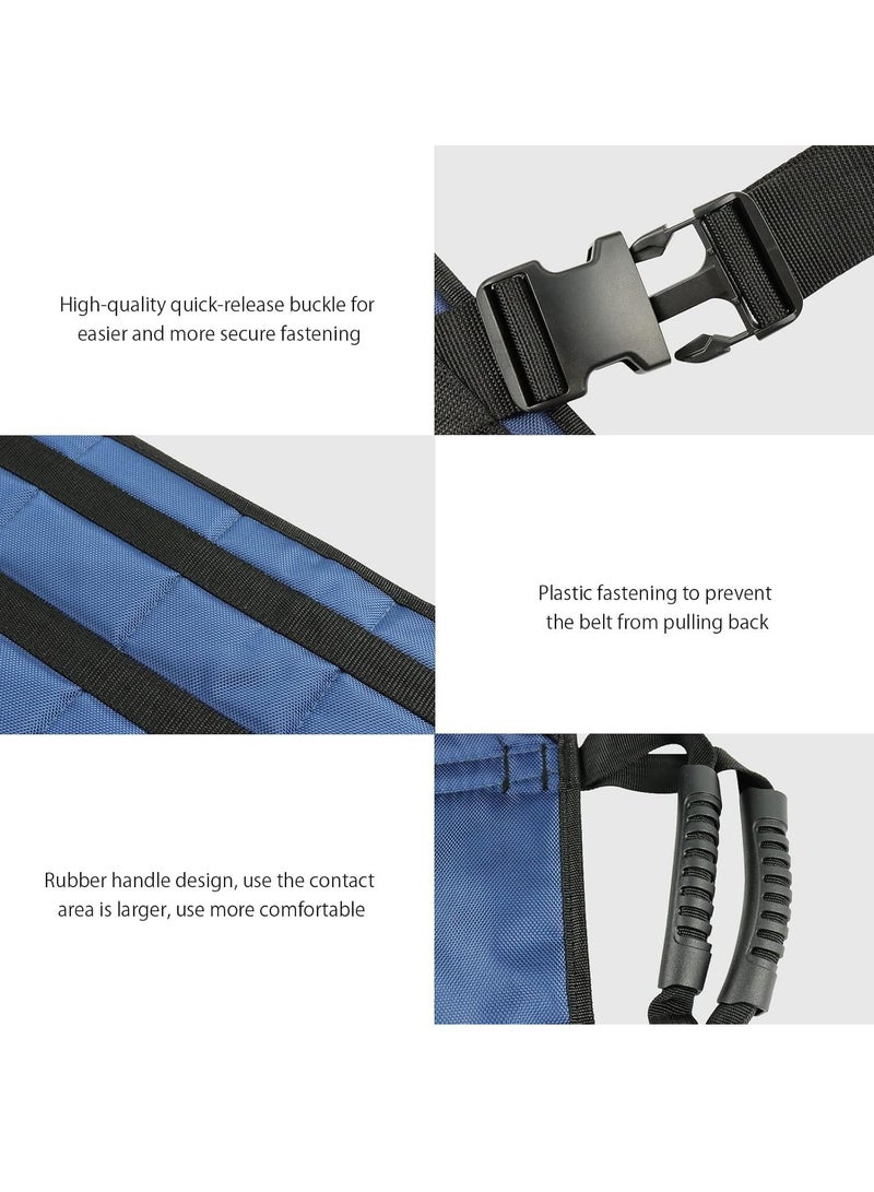 XiuWoo Portable Patient Lift Stair Transfer Chair Belts, Patient Stair Lift Aid, Stable and Durable Safety Medical Lifting Lifting Aid with Safety Belt and Double Handle for Elderly Adults - Image 5