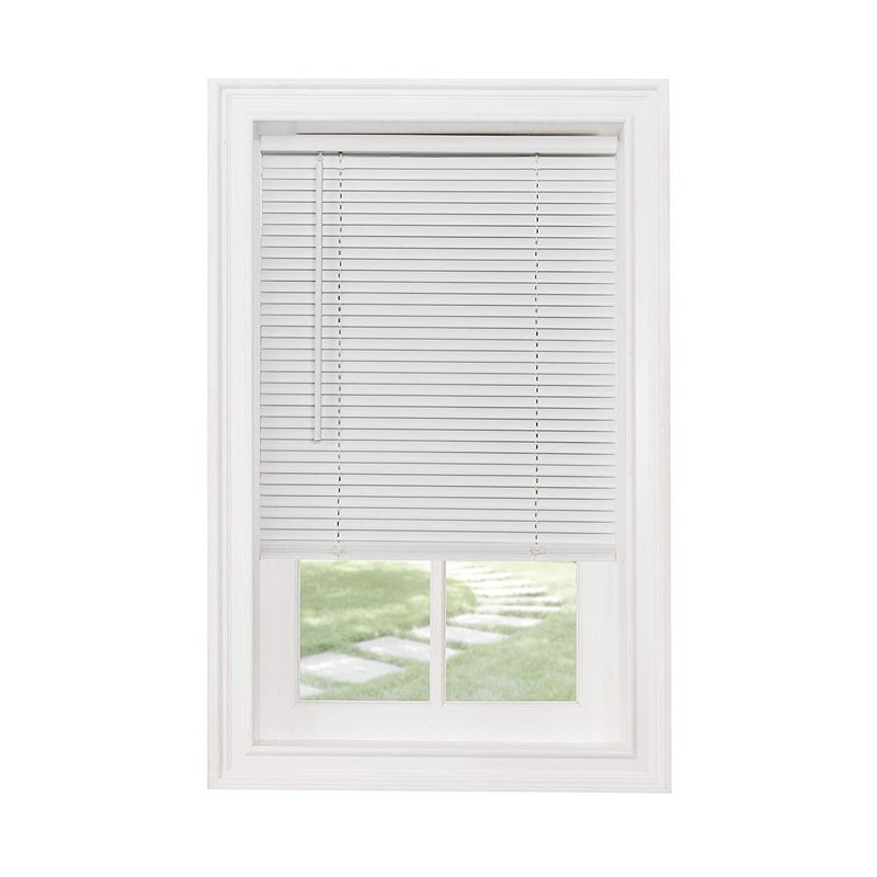 Cordless 1 Light Filtering Mini Blind 33 Wide x 72 Long White
