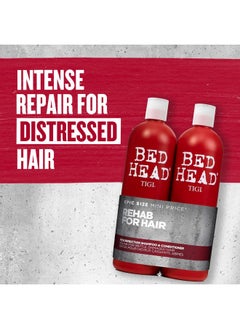 BED HEAD Tigi Bed Head Urban Anti+dotes Resurrection Shampoo & Conditioner Damage Level 3, 25.36 Ounce(Pack of 2)  - Image 3