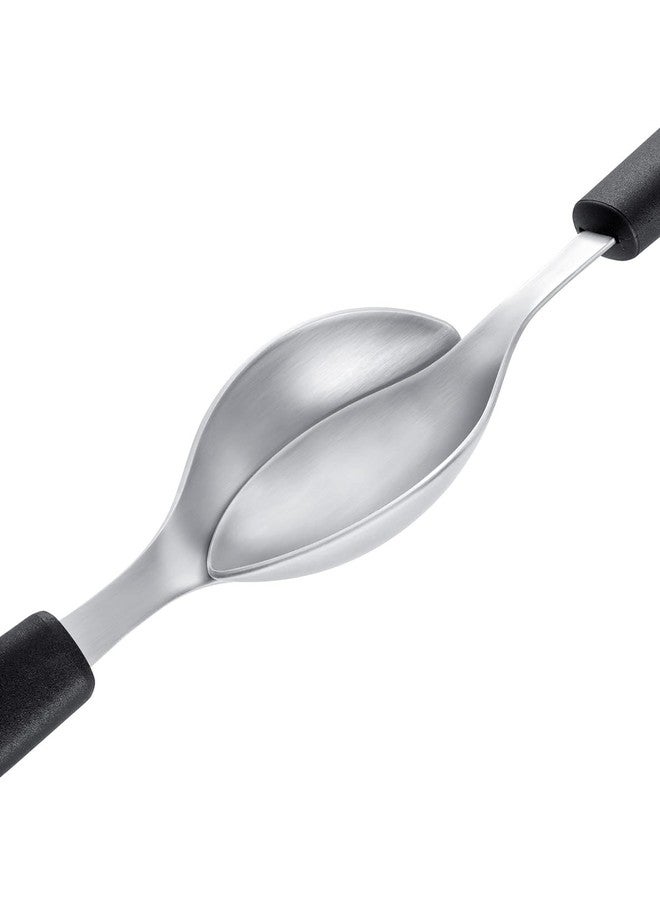 triangle 72 865 80 01 Quenelle Spoon Large with Short Handle Made in Solingen / Germany Professional Quality Cam Spoon - Image 2