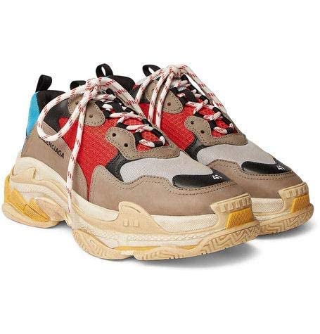 Private Laces Replacement Laces for Balenciaga Triple S (White & Red) - Image 3