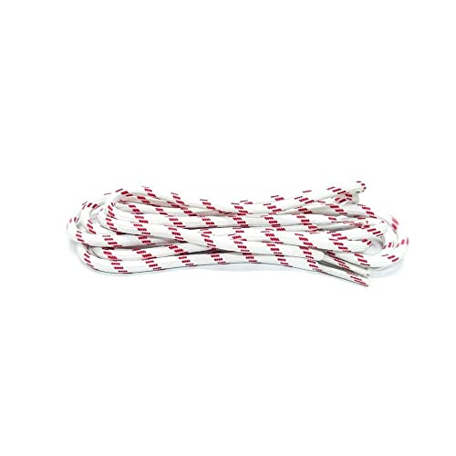 Private Laces Replacement Laces for Balenciaga Triple S (White & Red) - Image 2