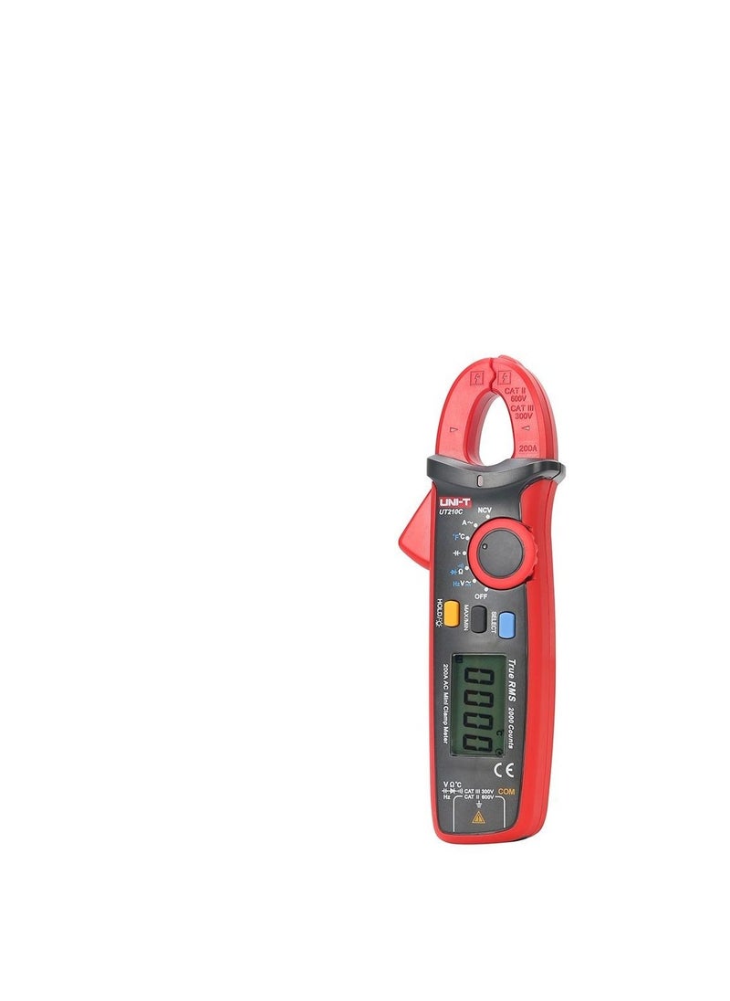 UNI-T - UNI-T Auto Range 200A AC Mini True RMS Clamp Meter-UT 210C - Image 1