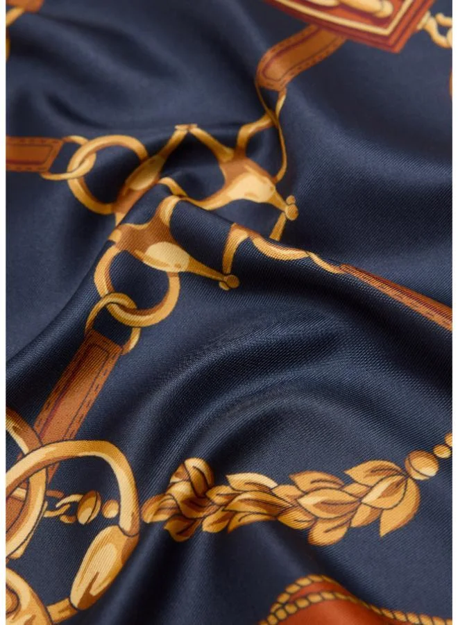 Mango  Chain-print scarf for Women | Best Price UAE