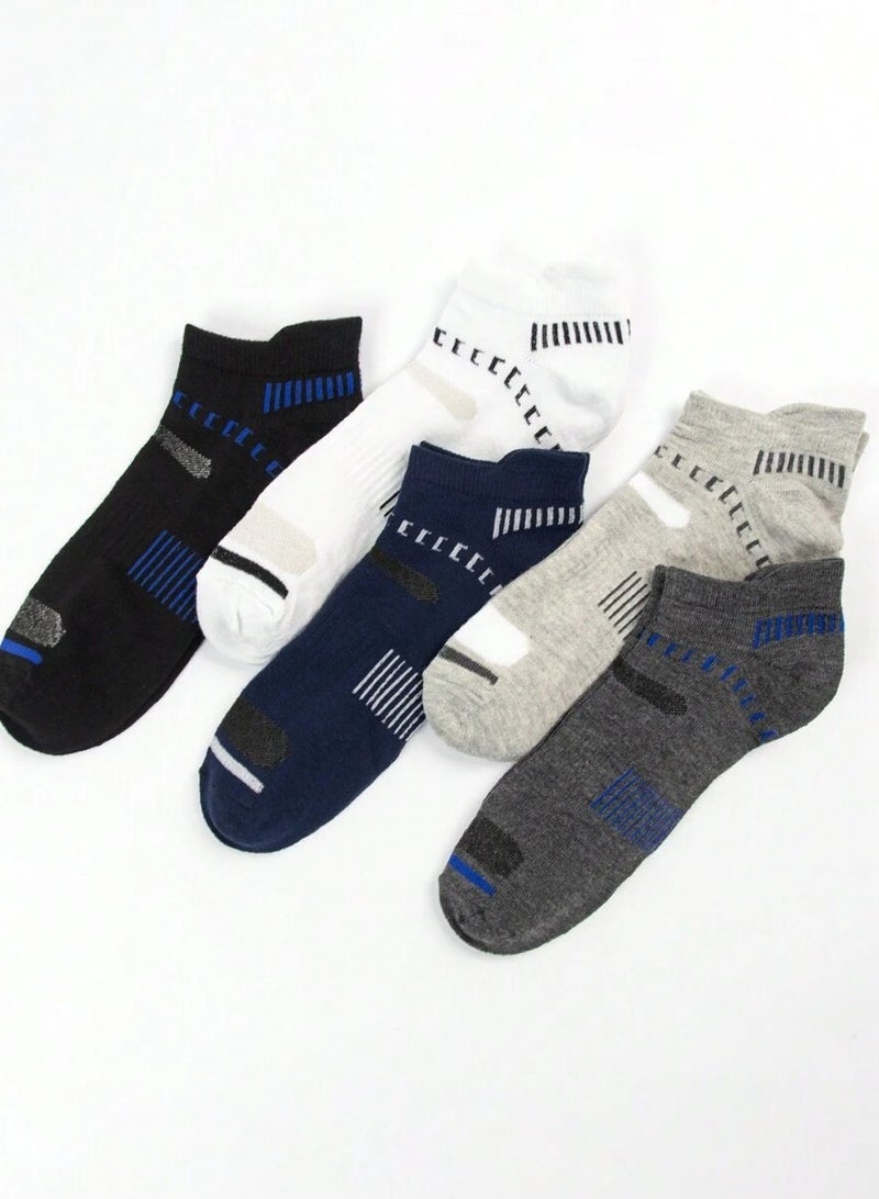 مجموعة جوارب ملونة مريحة 5 أزواج - Image 5