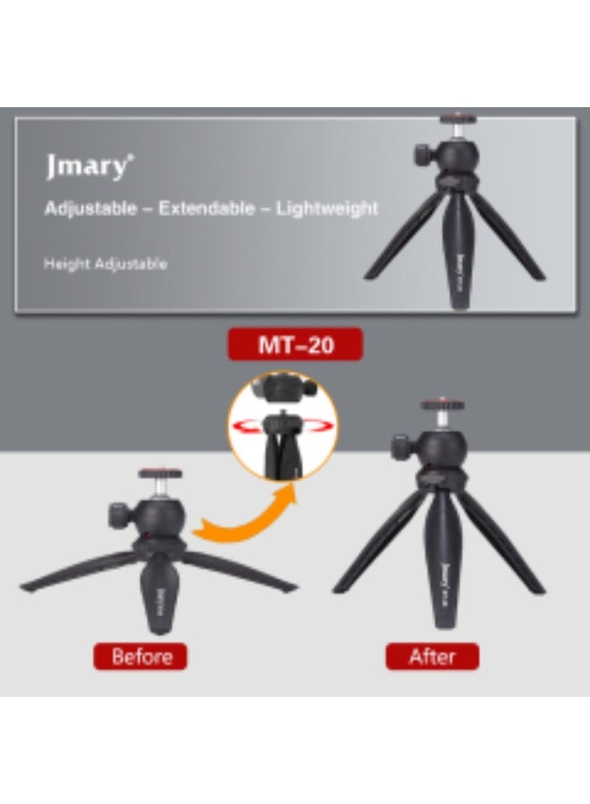 Jmary mini Travel Tripod &  Universal Mobile Phone Holder  - Image 5