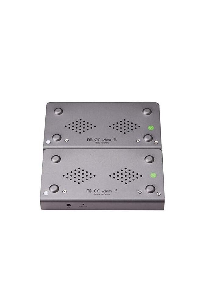 4K 120M HDMI KVM Extender Transmitter Receiver Over Cat5/5e/Cat6 RJ45 Ethernet Cable Support USB Mouse Keyboard Touch Screen - Image 4