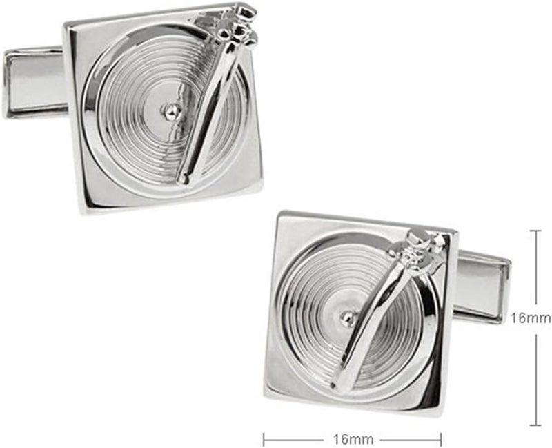Vcufflinks Vinyl Record Player Cufflinks Cuff Links - Image 2