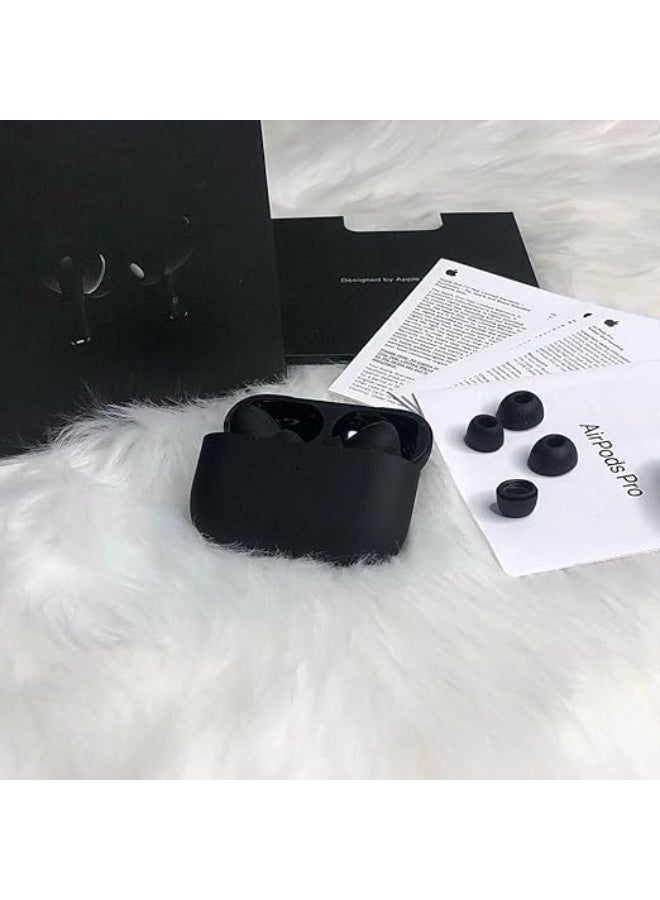 2nd Generation Headphones, Black Edition, -Earphones with Wireless Charging Case, Noise Cancelling, Compatible with iPhone, Android and All Mobile Phones - Image 3